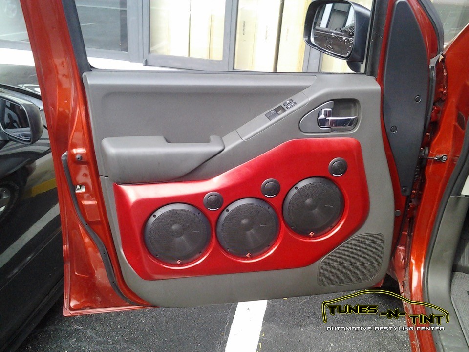 2009 Nissan Frontier Custom Door Panels Tunes N Tint