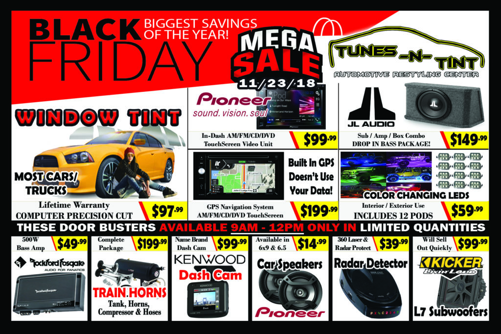 Blank_BlackFriday_2018-1024x683 Tunes-N-Tint Black Friday - 2018 - MEGA SALE 