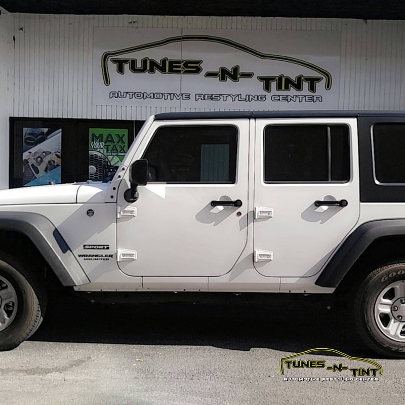 2016 Jeep Wrangler Accessories Upgrade — Tunes-N-Tint