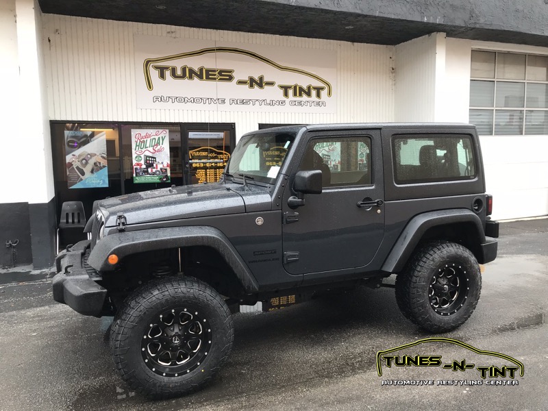 Jeep-Wrangler-Sport-Suspension-1 Auburndale Client Upgrades Jeep Wrangler Sport Suspension and Wheels 