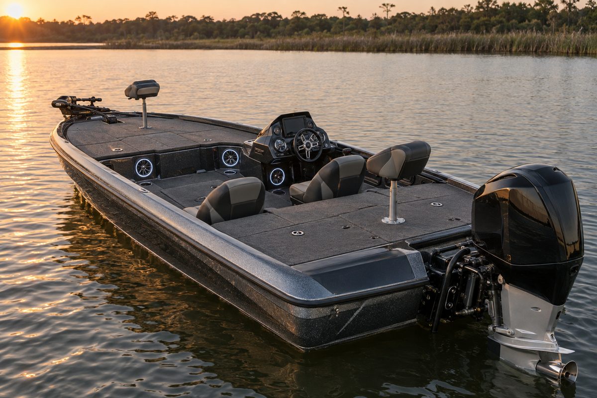 Marine Audio on a premium vehicle at Tunes-N-Tint, serving St. Leo, FL