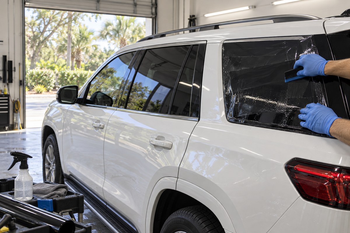 Window Tint at Tunes-N-Tint, serving Lakeland Highlands, FL